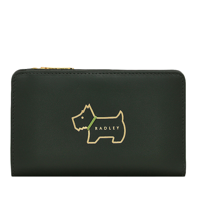 Radley Heritage Dog - Outline Bifold Purse